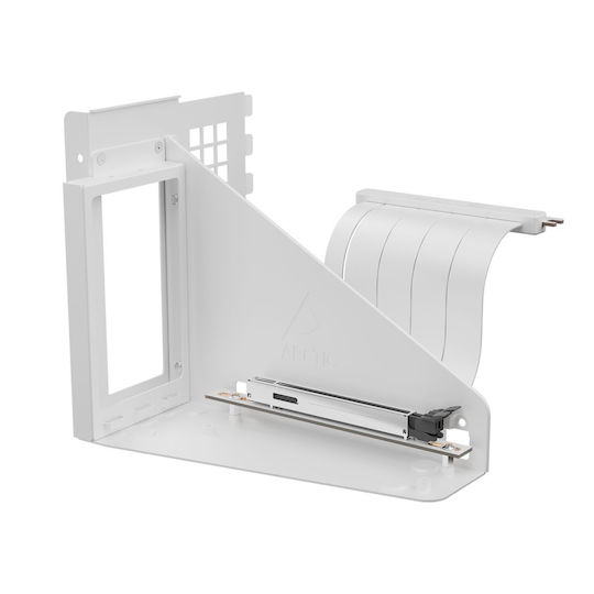 Arctic Accelero Vertical Gpu Mount White Pcie 4.0x16 Riser Cable 160mm Acoth00013a