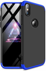 GKK 360 Vollschutz Apple iPhone Xs Max Schwarz Blau