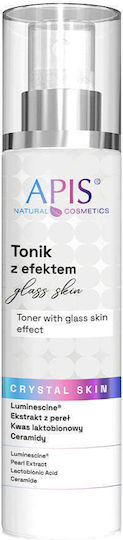 Spray Tonic Iluminator Crystal Skin Loțiune Efect Radiant „Glass Skin” 150 Ml