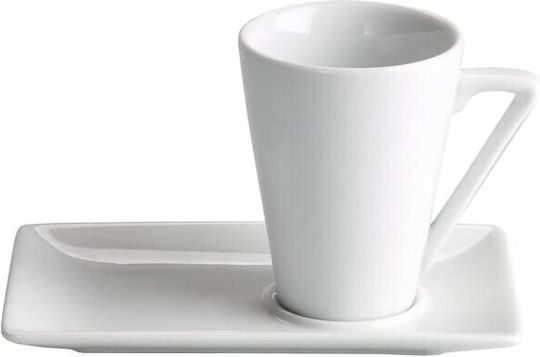 Soler Hispania Soler Hispania Kaffee Tasse aus Porzellan Weiß 60ml