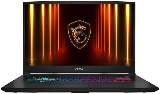 MSI Katana 17 HX B14WFK-400XPL 17.3" IPS FHD 144Hz (i7-14650HX/16GB/512GB SSD/GeForce RTX 5060/No OS) (US Keyboard)