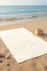 SteweHome Cotton Beige Beach Towel 100x150cm