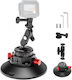Suport cu Ventuză Neewer N-10 Bază de 6 Inch pentru Cameră Auto Braț Magic cu Cap Bilă Suport Parbriz Compatibil cu Camere de Acțiune Telefoane
