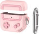 AHAstyle Silicone Case with Hook in Pink for Apple AirPods 4