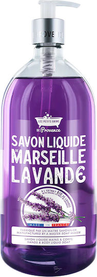 Les Petites Bains de Provence Marseille Αφρόλουτρο & Άρωμα Λεβάντα 1000ml