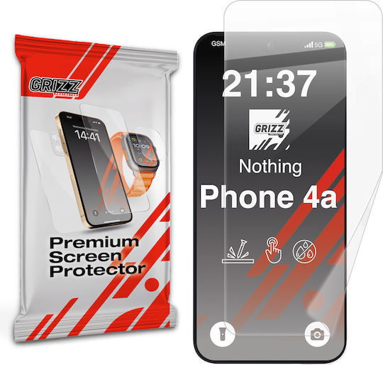 GrizzGlass Ceramic Screen Protector (Nothing Phone (4a))