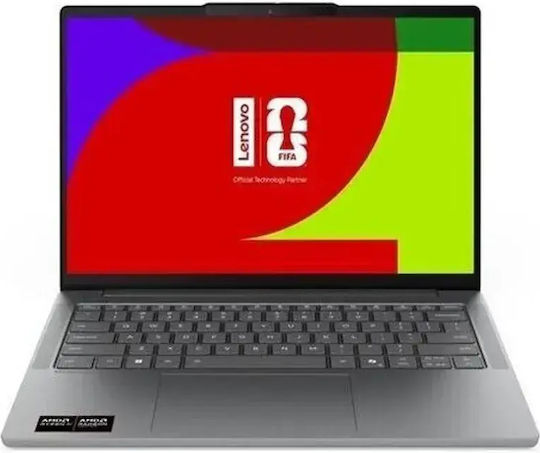 Lenovo IdeaPad Slim 5 14AGP11 14" OLED 120Hz (Ryzen AI 400 Series-7 450/32GB/1TB SSD/Windows 11 Home) with 65W Charger Luna Grey (Greek Keyboard)