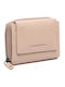 Leather Women's Wallet Beige