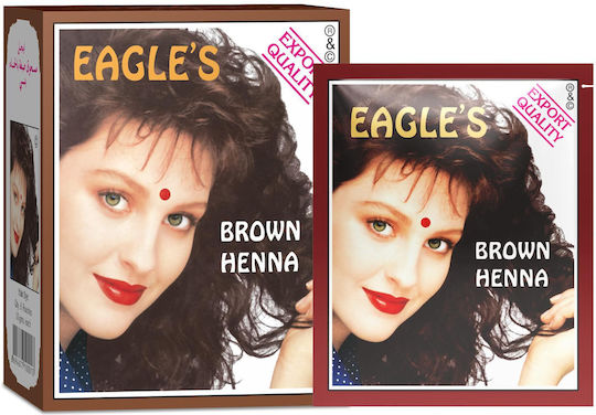 Eagles Henna Χωρίς Αμμωνία Dark Brown 6x 10gr