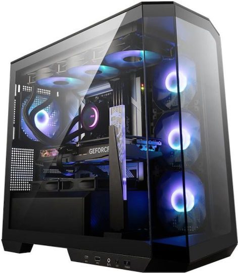 Vengeance Gamer's Choice Modus-V5 MSI Edition Гейминг Настолен Компютър (Ryzen 5-7500X3D/32GB DDR5/1.0TB SSD/Radeon RX 9070 GRE/Без Операционна Система)