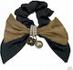 Black Hair Scrunchies