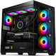 Vengeance Gamer's Choice Caliber-V8 Edition Гейминг Настолен Компютър Ryzen 7-9700X 32GB DDR5 1.0TB SSD GeForce RTX 5070 Без Операционна Система