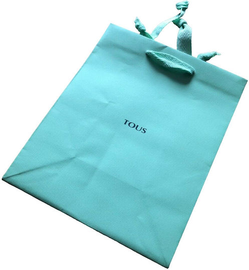 Tous Green Paper Gift Bag