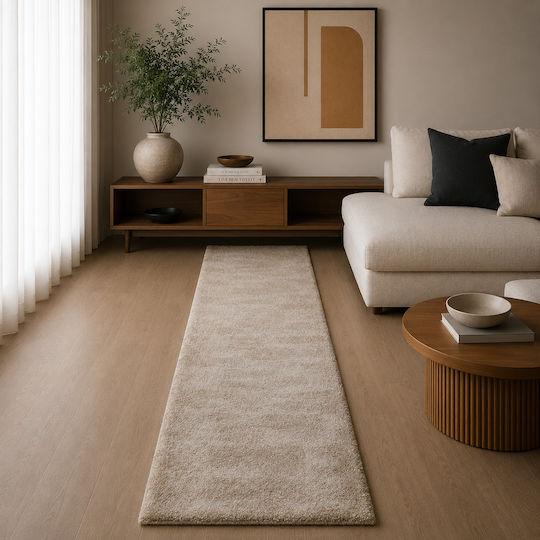 Frieze Abstraktes Wohnzimmer Teppich Rechteckig Beiges 80x120cm