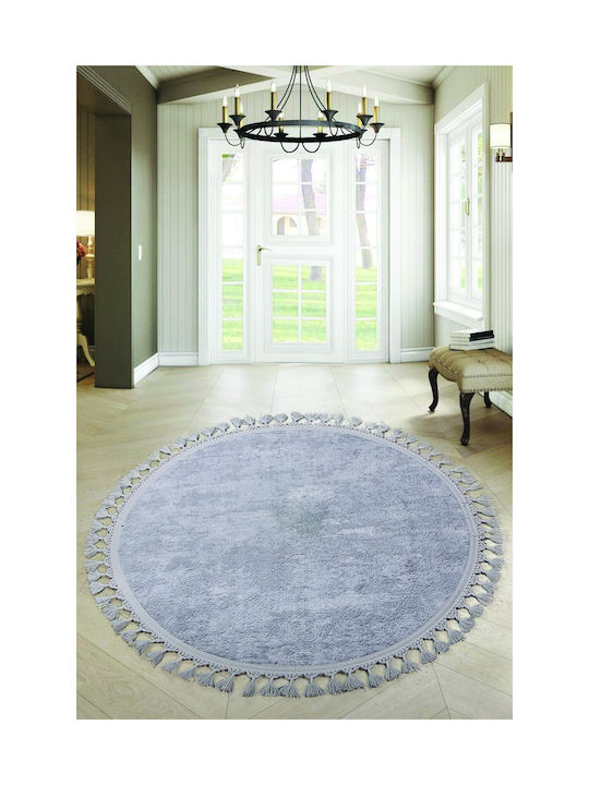 SteweHome Αντιολισθητικό Χαλί Ορθογώνιο Γκρι 100x100cm