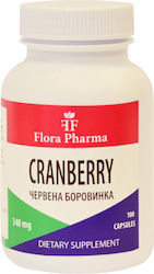 Червена Боровинка 680 Мг Vaccinum Vitis Idaea 100 Капсули 50 Дози Flora Farma Червена Боровинка 680 Мг Vaccinum Vitis Idaea 100 Капсули 50 Дози Flora Farma