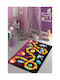 SteweHome Детски Килим Лилав 80x250см Дебелина 60мм