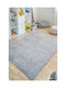 SteweHome Kids Rug Stars Cotton Gray 100x150cm Thickness 60mm