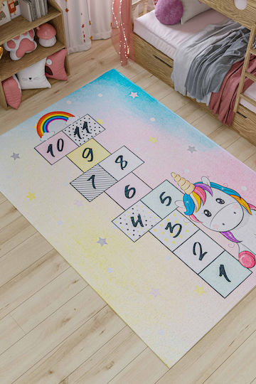 SteweHome Kids Cotton Multicolour Rug 100x200cm Thickness 60mm