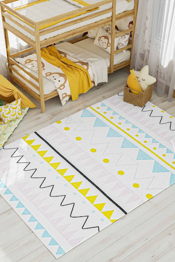 SteweHome Kids Rug Blue 80x150cm Thickness 60mm