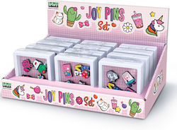 Set 4 Insigne Joy Asortate 12 Bucăți Display Set 4 Insigne Joy Asortate 12 Bucăți Display