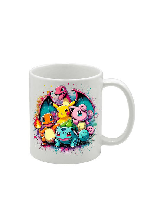 Λευκή Κούπα Pokemon