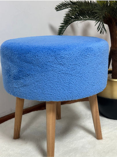 Hocker Für Das Wohnzimmer Hölzernes Blaue