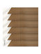 FS Wooden Blinds In Brown Colour W100xH100cm