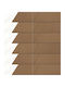 FS Wooden Blinds Brown Colour W100xH100cm