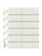 FS Wooden Shading Blind In White Colour W100xH100cm