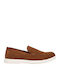 Δερμάτινα Ανδρικά Loafers σε Ταμπά Χρώμα