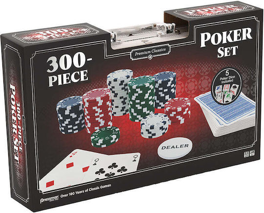 Pressman Set 300 Poker Chips