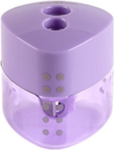 Faber-Castell Grip Ascuțitoare Dublă din Plastic Violet