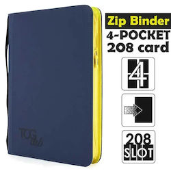 TCGLab Binder 4-Pocket Standard Size Blue