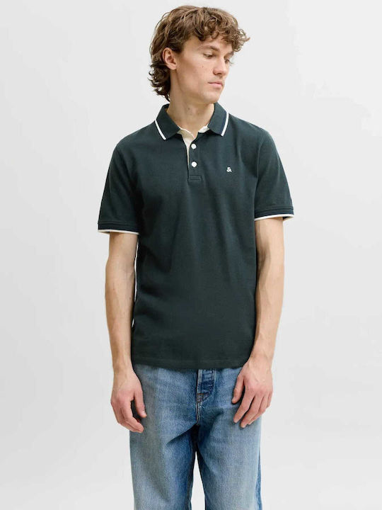 Jack & Jones Polo Bluză Cu Mânecă Scurtă Scarab