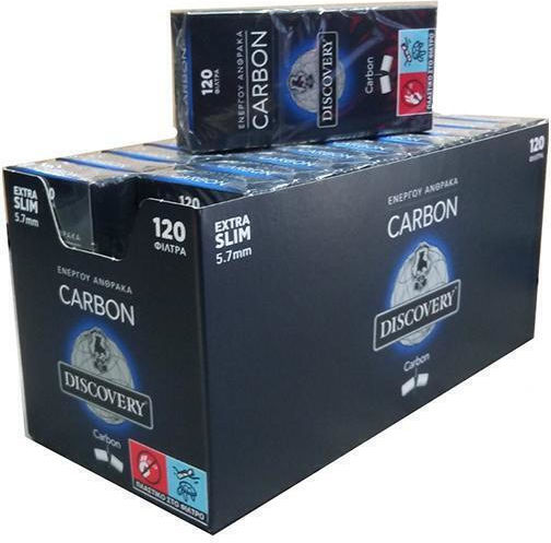 Discovery Extra Aktivkohle Filter-Tipps 120 Stück 20τμχ