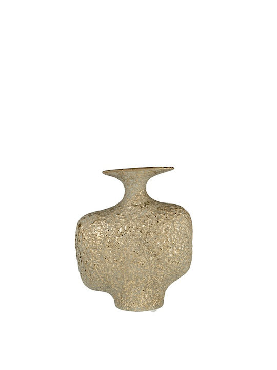 Zen Collection Decorative Ceramic Gray Vase 21x8.3xH24.5cm