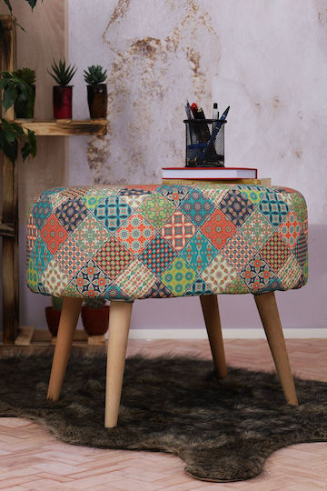 Hocker Für Das Wohnzimmer Hölzernes Mehrfarbig