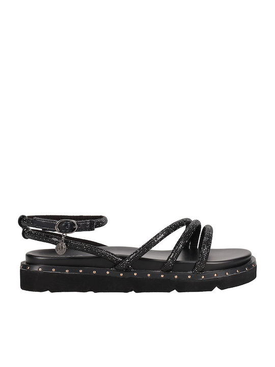 Migato Women's Flatform Sandals Black