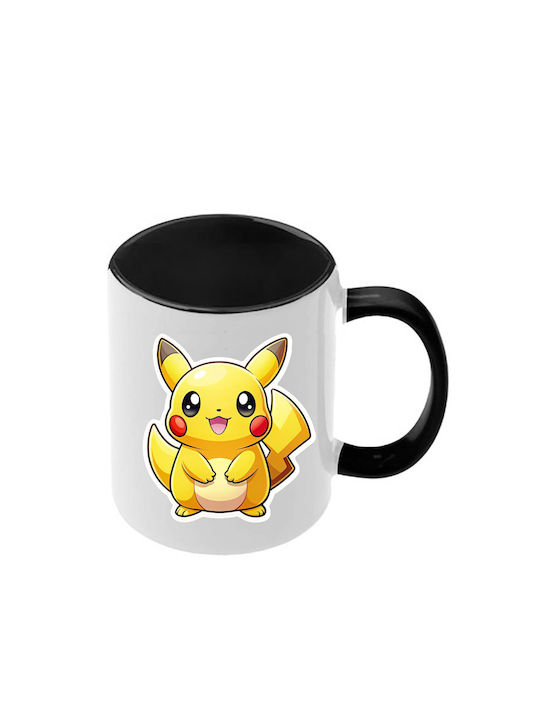 Κούπα Pokemon Μαύρη Λαβή Εσωτερικό