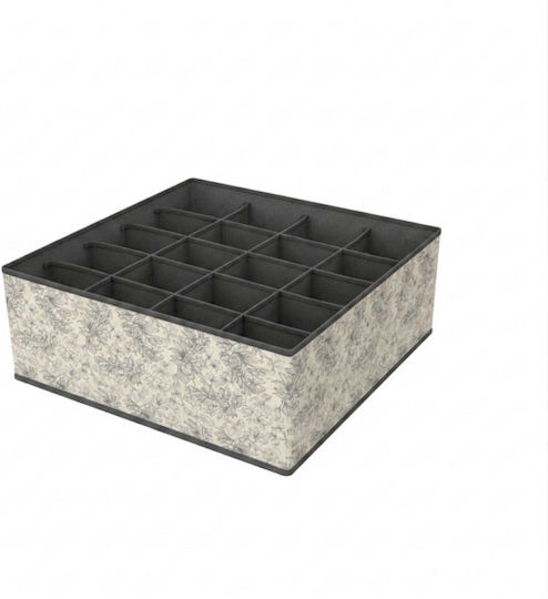 Fabric Storage Case for Clothes / Belts / Socks / Underwear / Ties 32x32x10cm