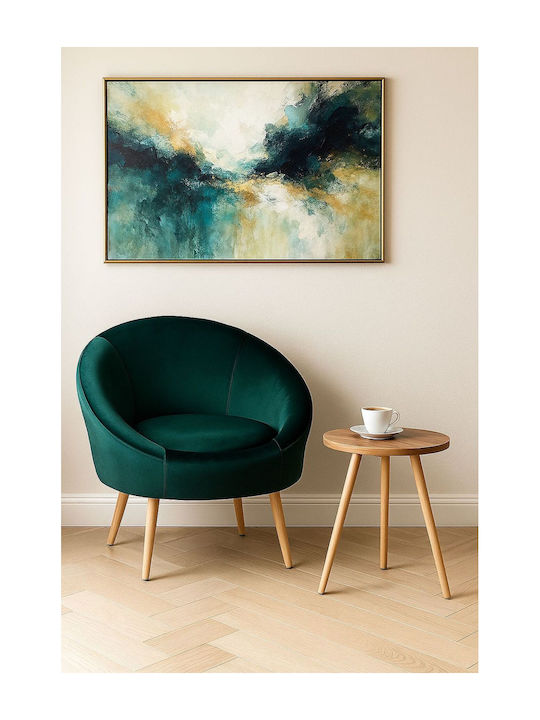 Πολυθρόνα Πράσινη 70x70x70cm