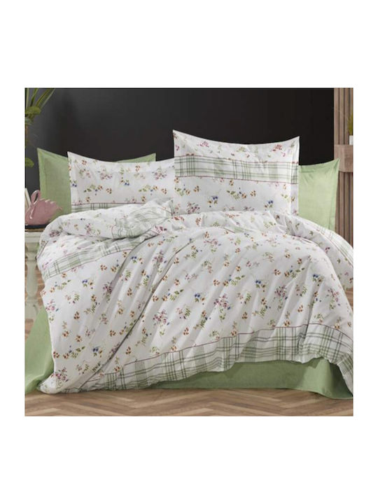 MayHome King Size Quilt Set 260x240cm Floral