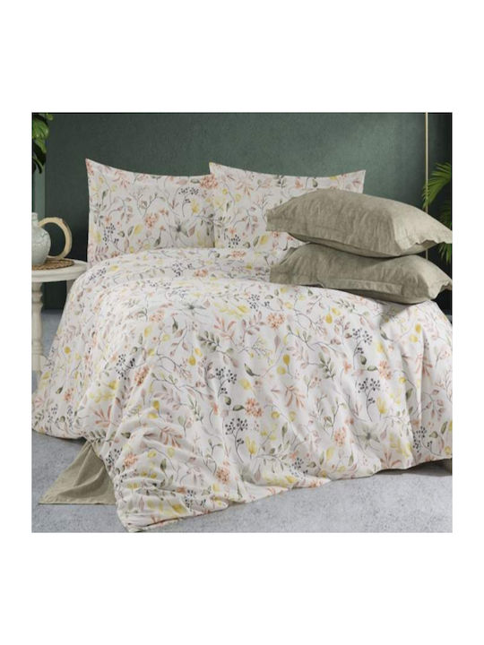 MayHome Set Quilt Single 160x240cm Floral