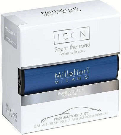 Millefiori Milano Icon Auto Lufterfrischer Holz & Gewürze