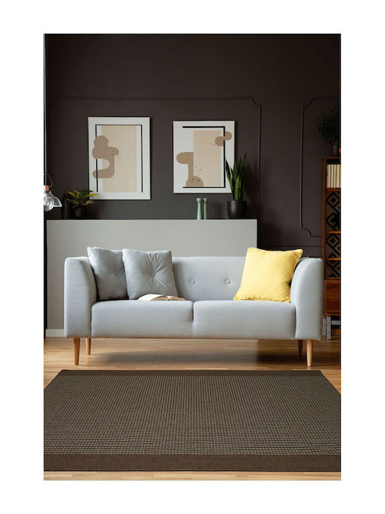 Nikotex Carpets Αντιολισθητικό Χαλάκι Κουζίνας Ravenna Καφέ 120x160