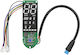 Avizar Display Dashboard Ninebot G30 Max Scooter Waterproof Connectors Black Green