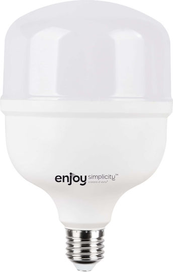 High Power Λάμπα LED 15W για Ντουί E27 Ψυχρό Λευκό 1820lm