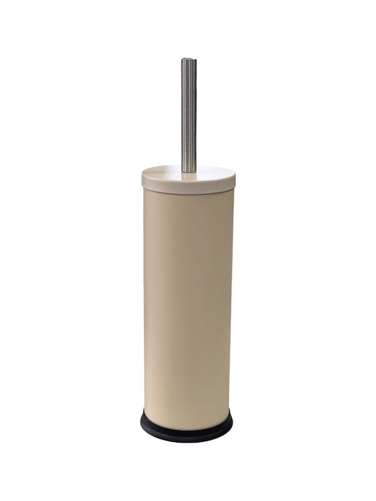 TnS Metallic Toilet Brush Beige