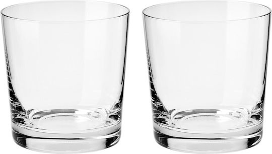 Krosno Set Whiskey Gläser Transparent 390ml 2 Stück